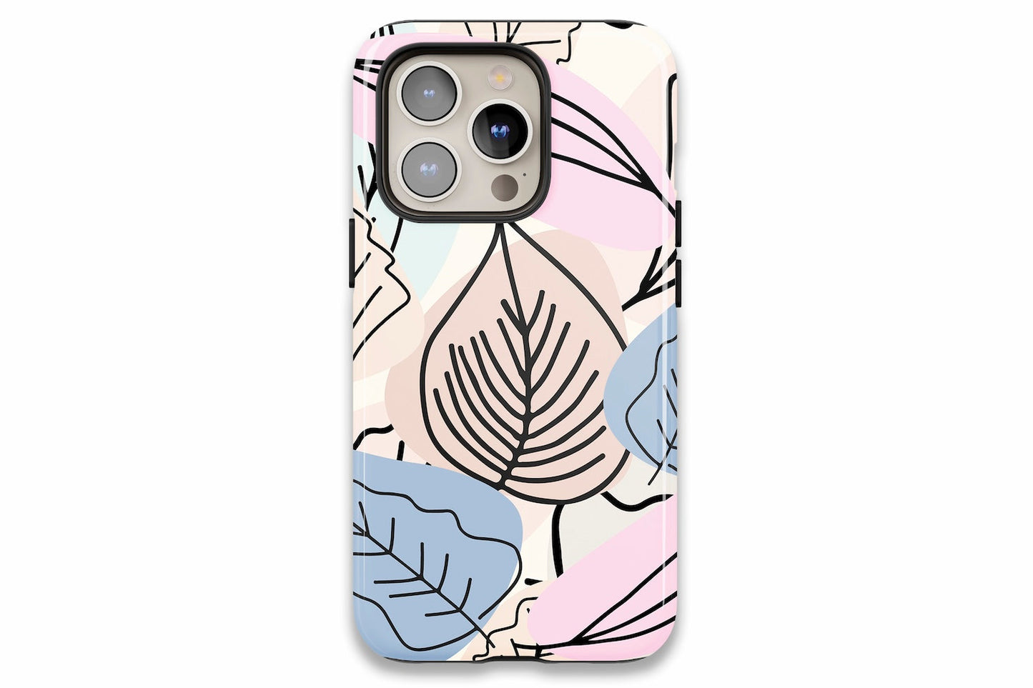 Abstract Leaves phone case