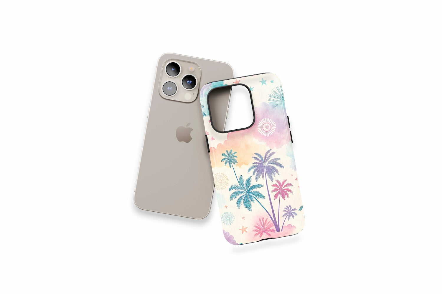 An example of our Magsafe compatible phone case with our Abstract Palm design
