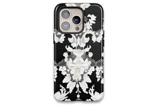 Black Lace phone case