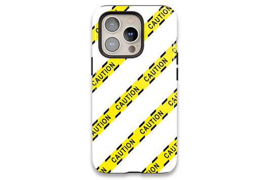 Caution phone case