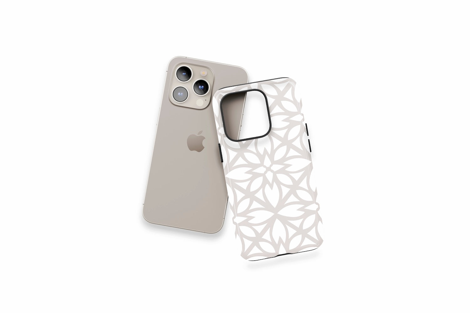 An example of our Magsafe compatible phone case with our Kaleidoscope design