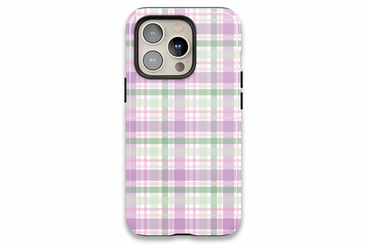 Spring Check phone case