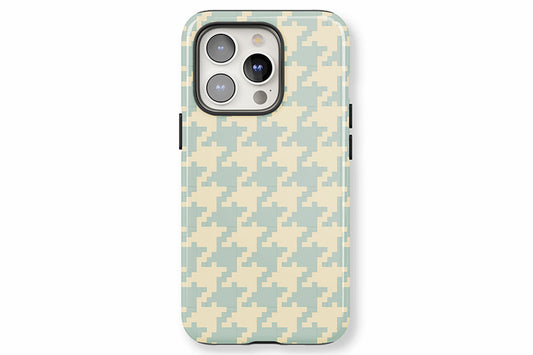 Subtle Houndstooth phone case