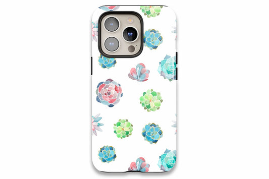 Succulents phone case